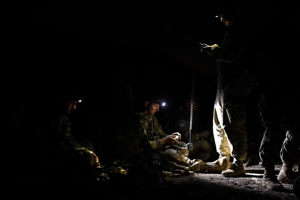 EARF conducts day and night squad live fire exercises