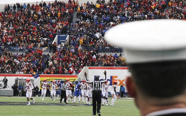 Marines challenge the AutoZone Liberty Bowl