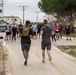 Marines spend New Year's Eve running twenty-miles