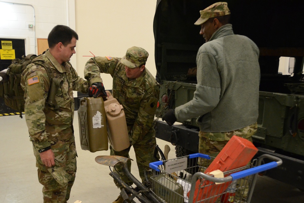 Va. National Guard stages for possible snow response operations