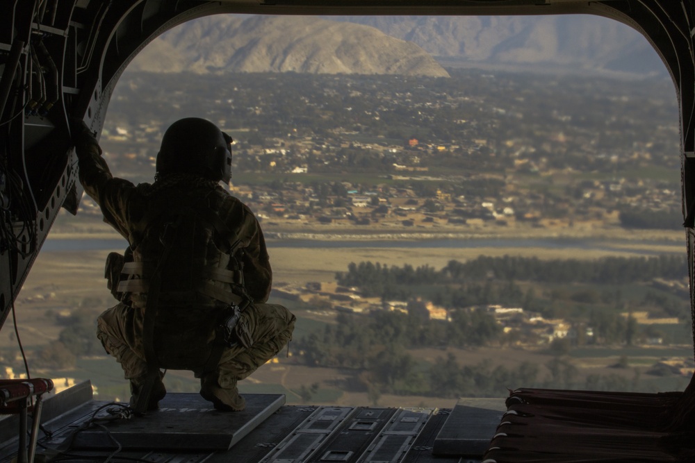 TF Lighthorse over Afghanistan