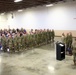 Soldiers from the 613th Engineer Facilities Detachment depart for the Middle East