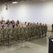 Soldiers from the 613th Engineer Facilities Detachment depart for the Middle East