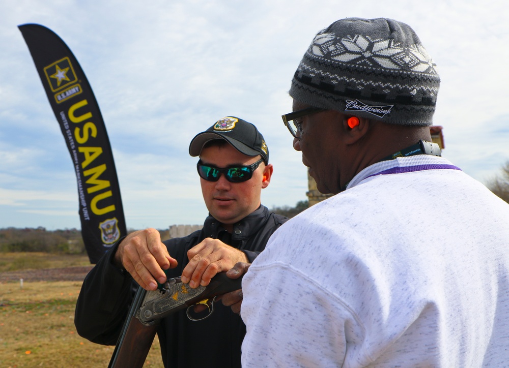 Marksmanship team shares Army experience with All-American Bowl guests