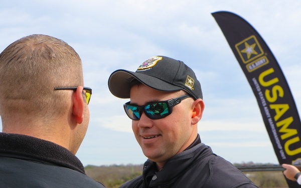 Marksmanship team shares Army experience with All-American Bowl guests