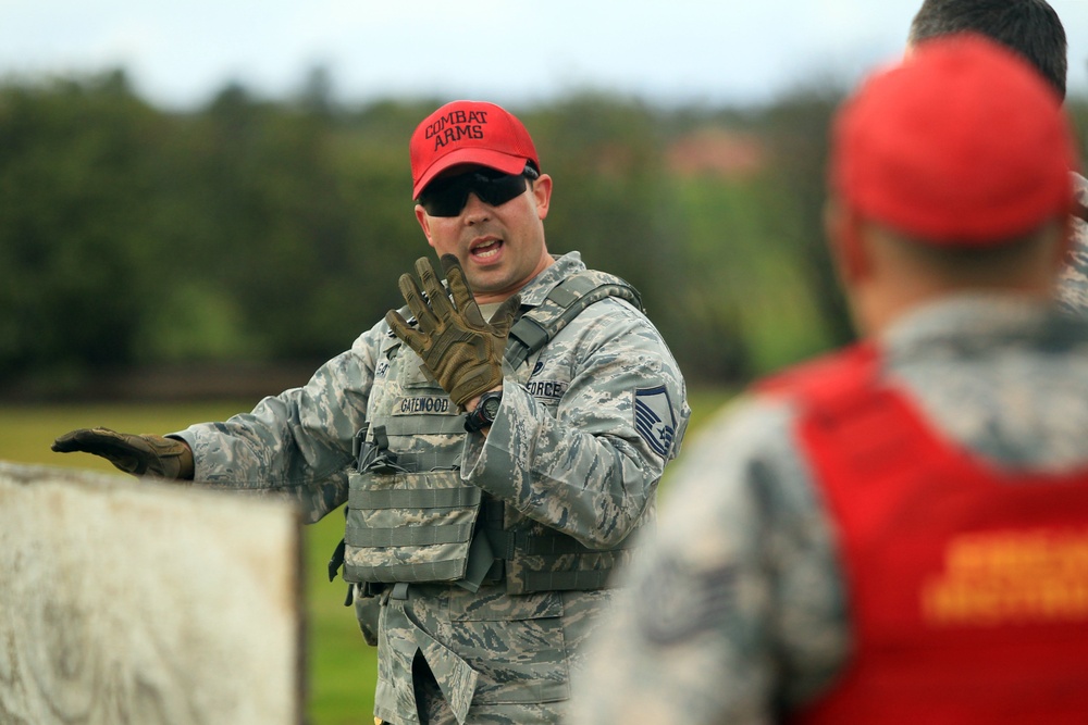 163d Security Forces hold shoot, move, communicate training