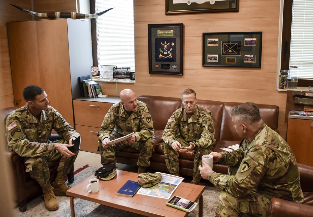 Briefing the US Army Europe G3