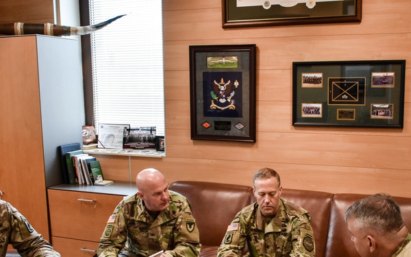 Briefing the US Army Europe G3