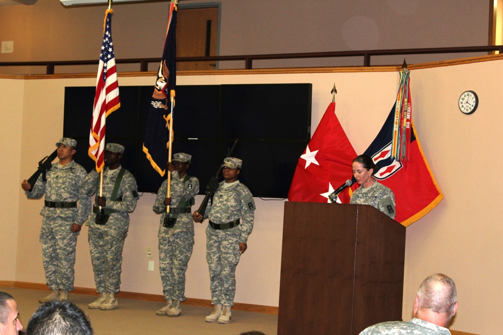 1st, 351st Assumption of Command at Fort McCoy in 2015