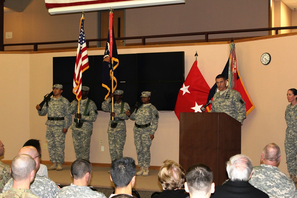 1st, 351st Assumption of Command at Fort McCoy in 2015