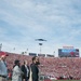 Air Force's B-2 Flyovers over Rose Bowl
