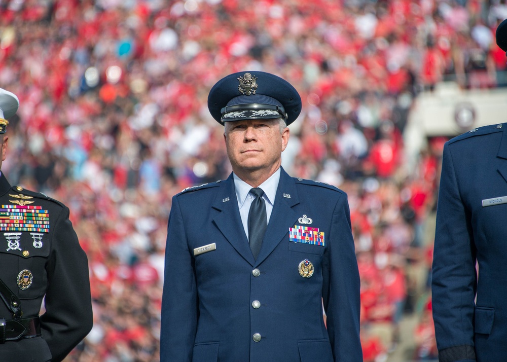 Space and Missile Systems Center and Air force at the 104th Rose Bowl