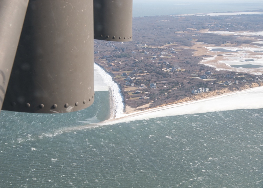 Massachusetts National Guard Provides Emergency Transportation In Wake of Winter Storm Grayson