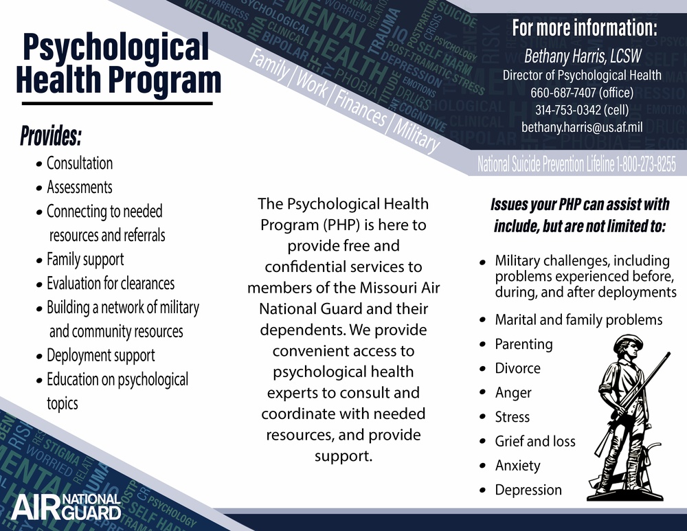 Psychological Health Program Tri-Fold