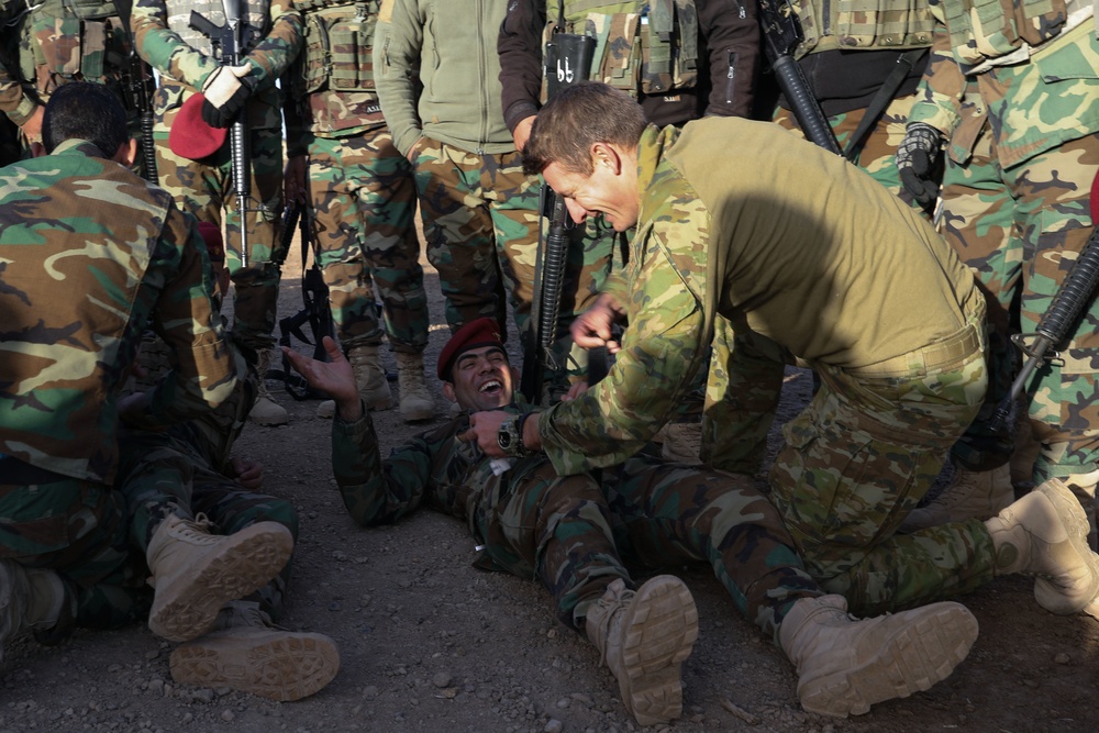 Iraqi Security Forces conduct Urban Operation Training