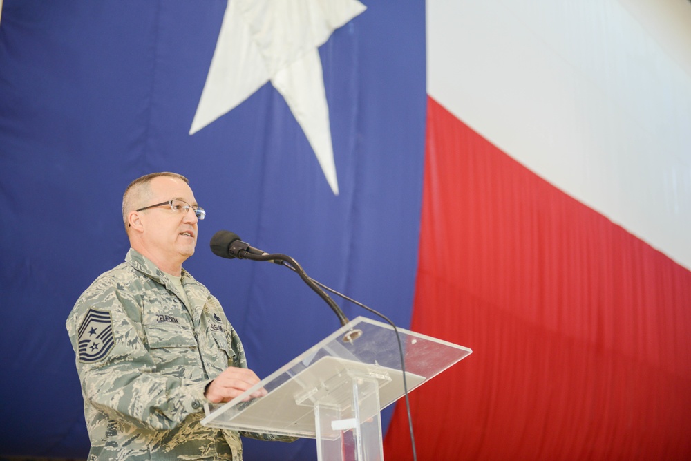 Farewell, Hail to New 147th Attack Wing Command Chief