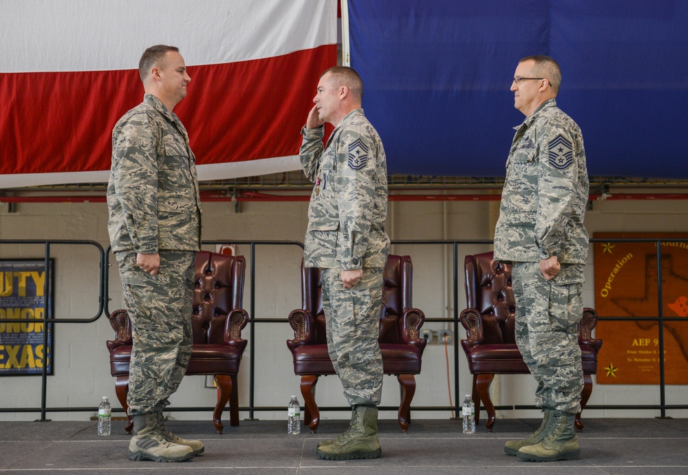 Farewell, Hail to New 147th Attack Wing Command Chief