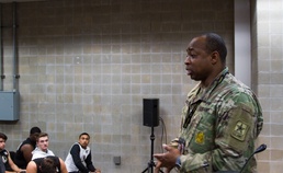 High school athletes tune in on Army fitness