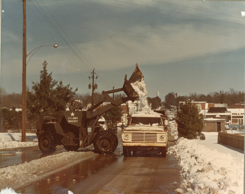 Clearing Snow