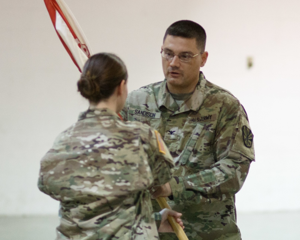 198th RSG HHC Change of Command