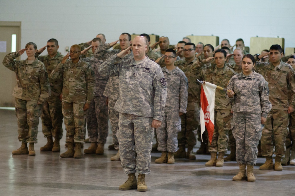 198th RSG HHC Change of Command