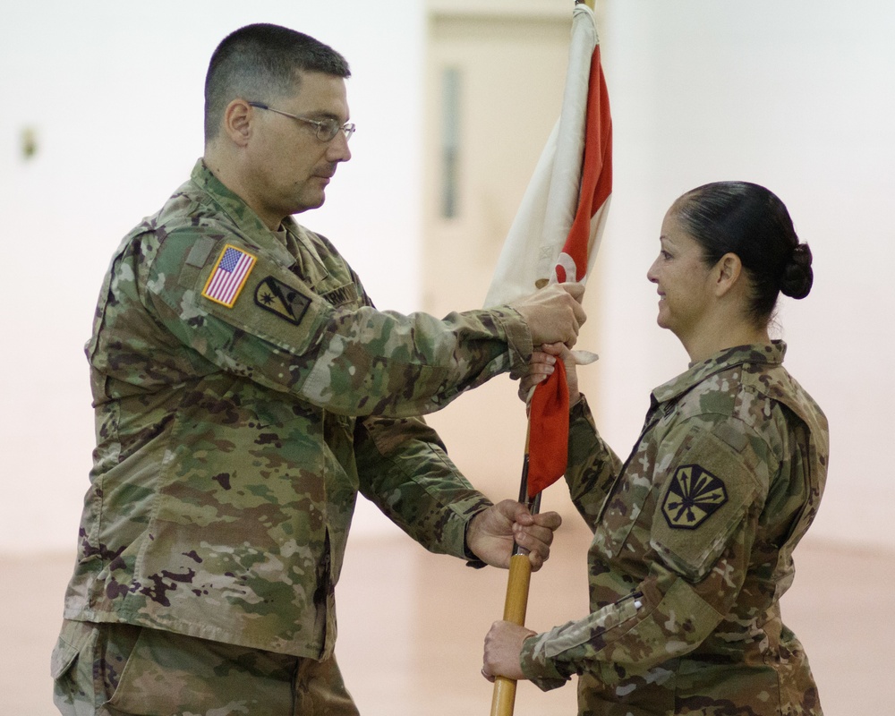 198th RSG HHC Change of Command