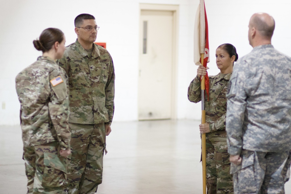 198th RSG HHC Change of Command