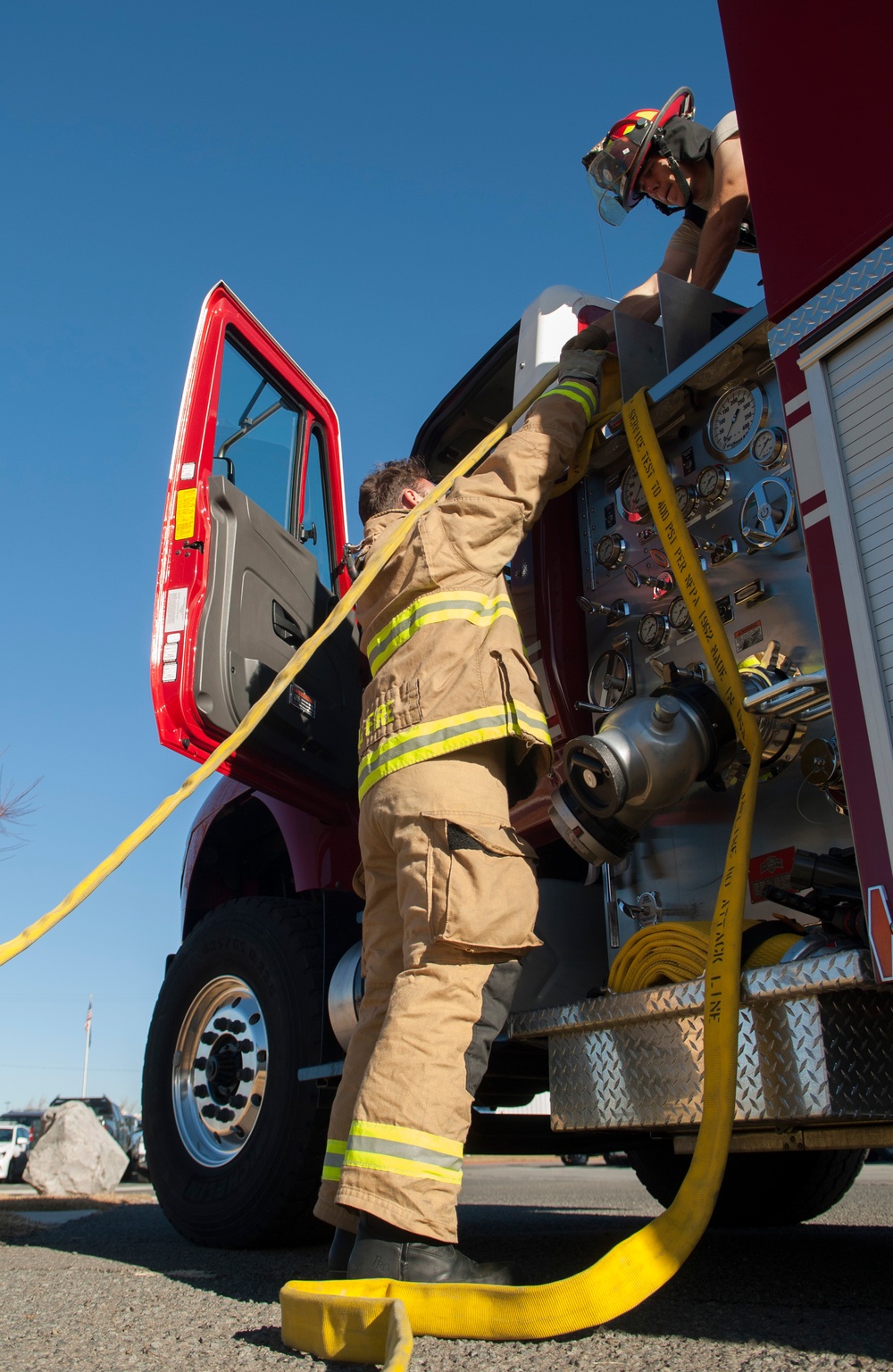 DVIDS - Images - Fire Drill - Team Work [Image 5 of 5]