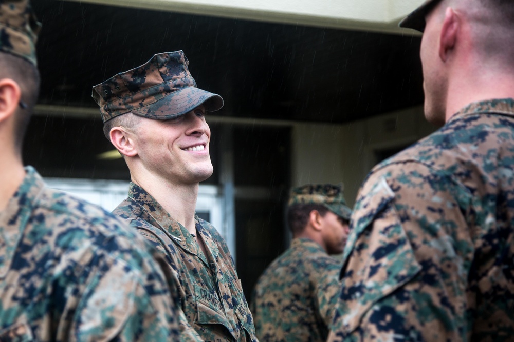 Marine awarded for saving local Okinawans from riptide