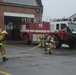 Firefighter exercise 424th Air Base Squadron