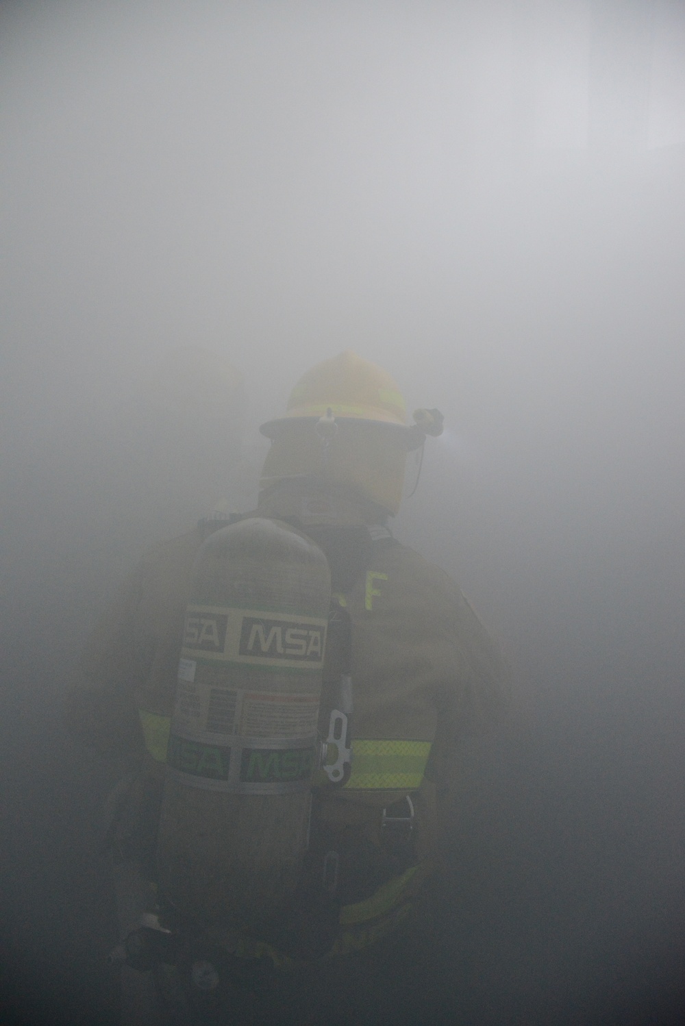 Firefighter exercise 424th Air Base Squadron