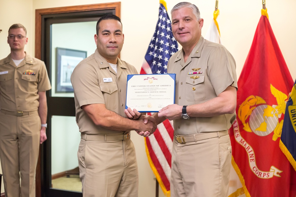 NAVSUP WSS Sailors recognized in ceremony