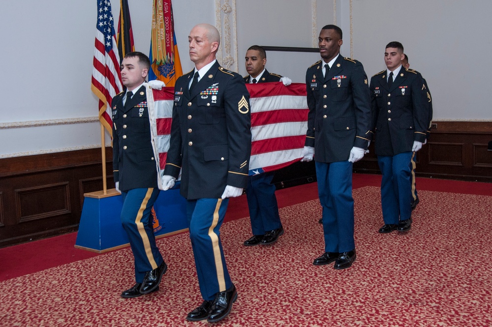 Retirement ceremony Brian K. Calhoun