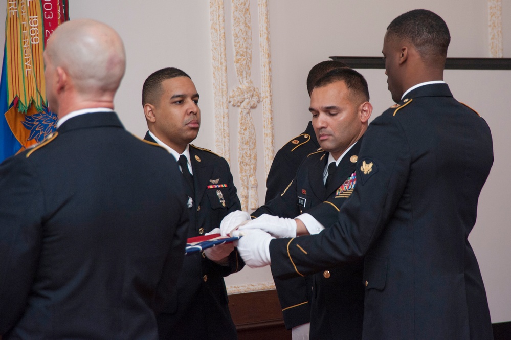 Retirement ceremony Brian K. Calhoun