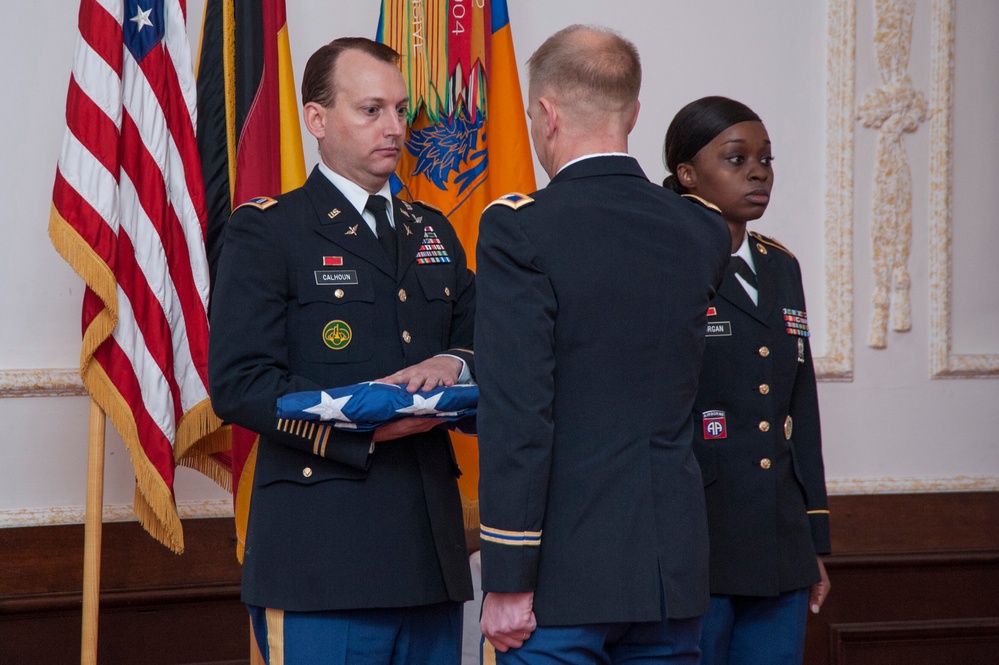 Retirement ceremony Brian K. Calhoun