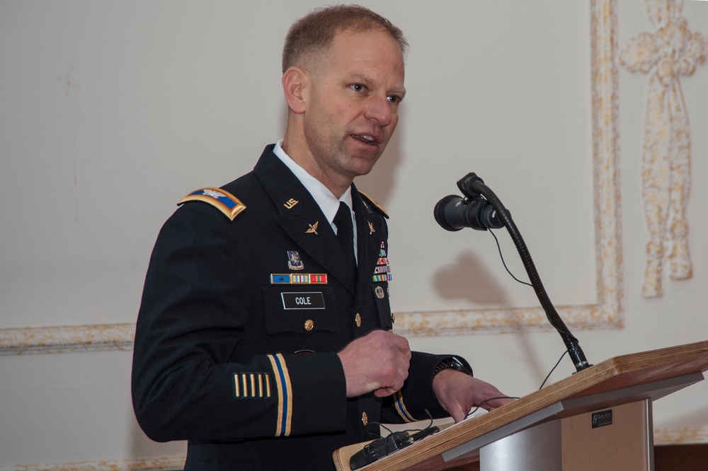 Retirement ceremony Brian K. Calhoun