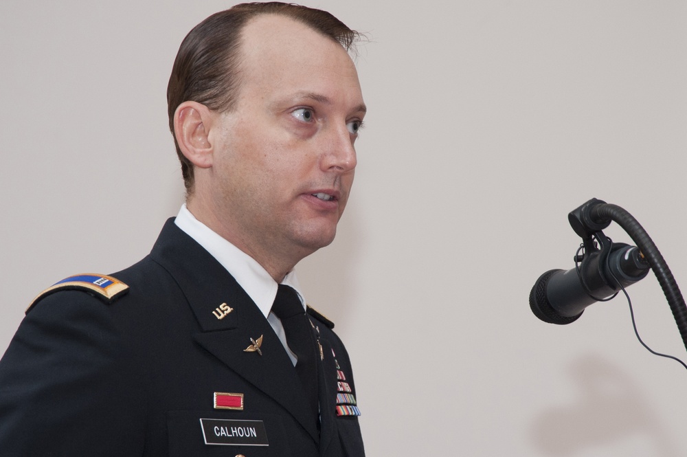 Retirement ceremony Brian K. Calhoun