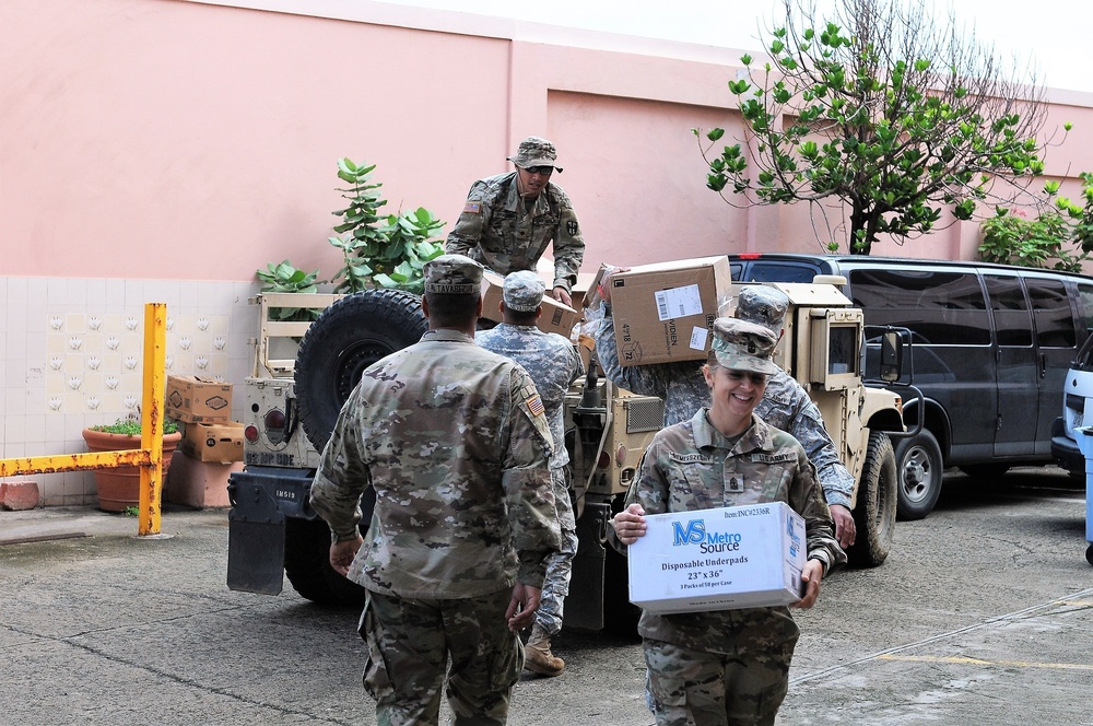 Help Arrived to ‘Nuestra Sra. De la Providencia’ Elderly Home in San Juan