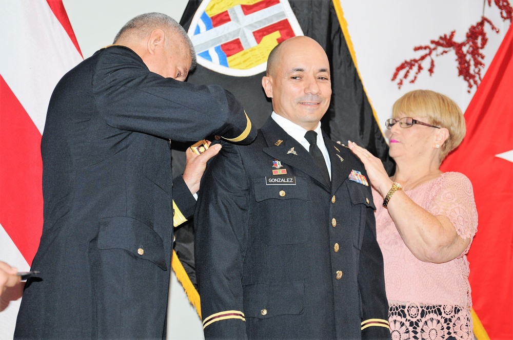 Promotion Ceremony of MAJ Roberto Gonzalez Tristani