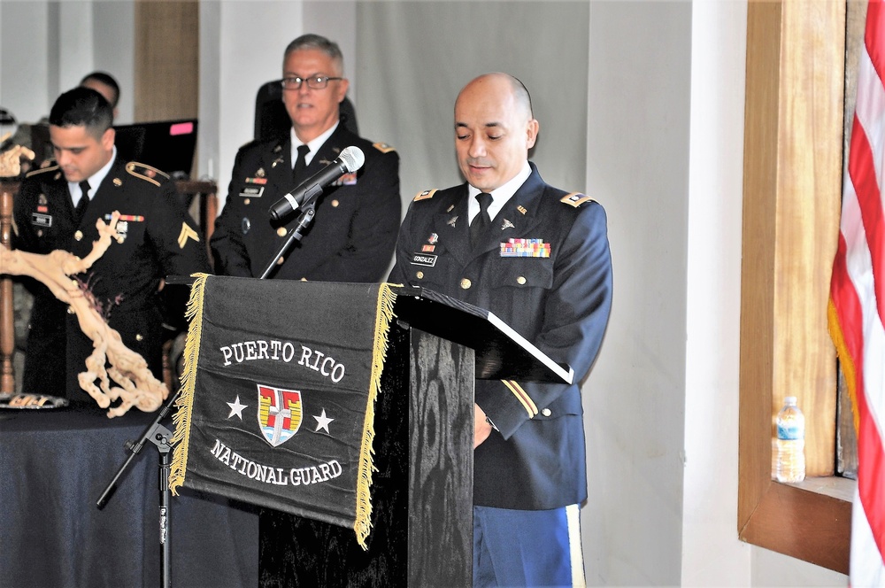 Promotion Ceremony of MAJ Roberto Gonzalez Tristani