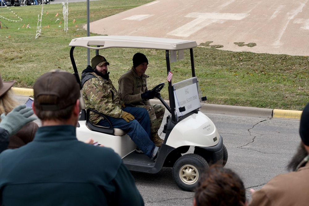 Veterans honored in Heroes Hunt parade