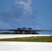 Two U.S. Air Force b-2 Spirits land at Andersen AFB