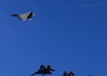 U.S. Air Force transfers control of NATO Baltic Air Police mission to Denmark