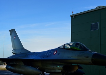U.S. Air Force transfers control of NATO Baltic Air Police mission to Denmark.