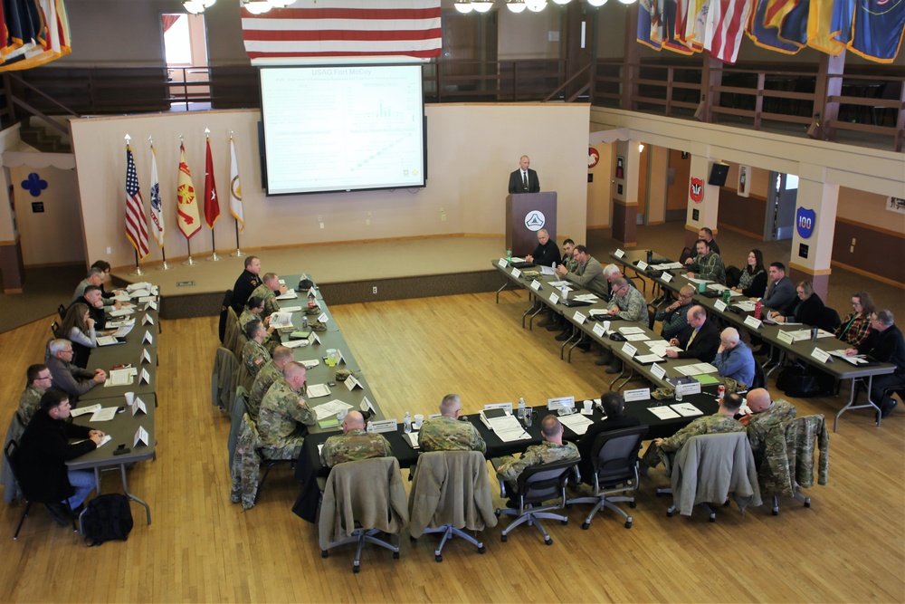 Installation Planning Board meets, discusses Fort McCoy’s forward vision for 2018, future