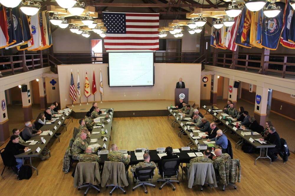 Installation Planning Board meets, discusses Fort McCoy’s forward vision for 2018, future