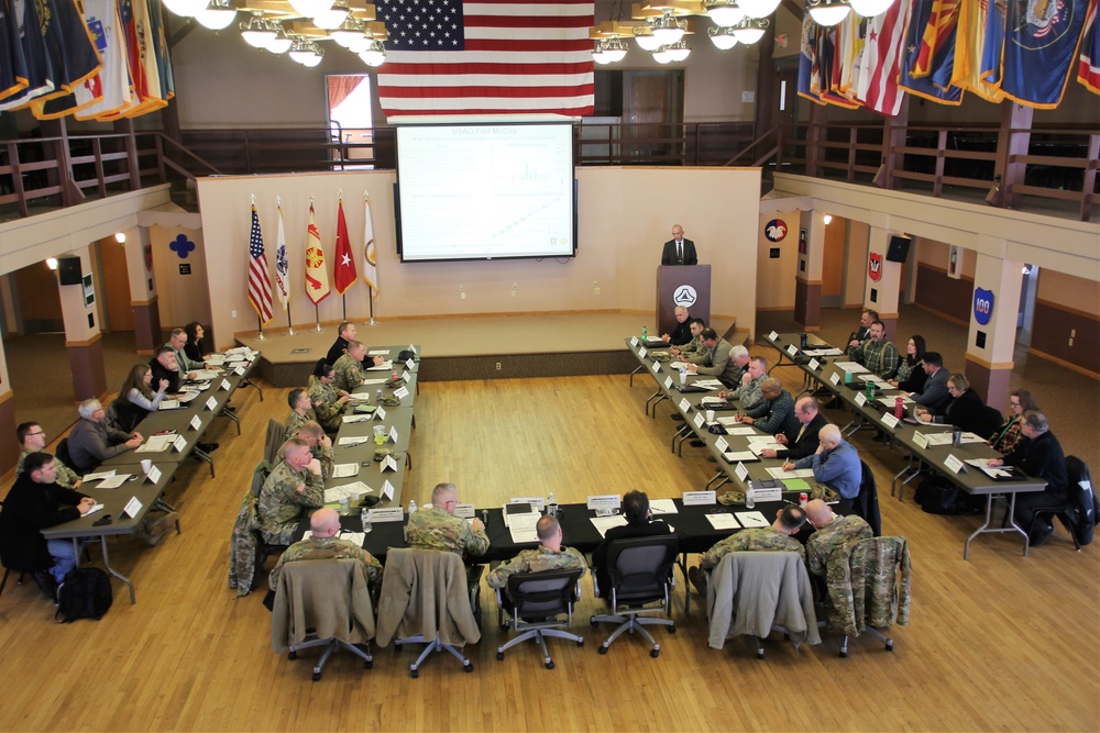 Installation Planning Board meets, discusses Fort McCoy’s forward vision for 2018, future