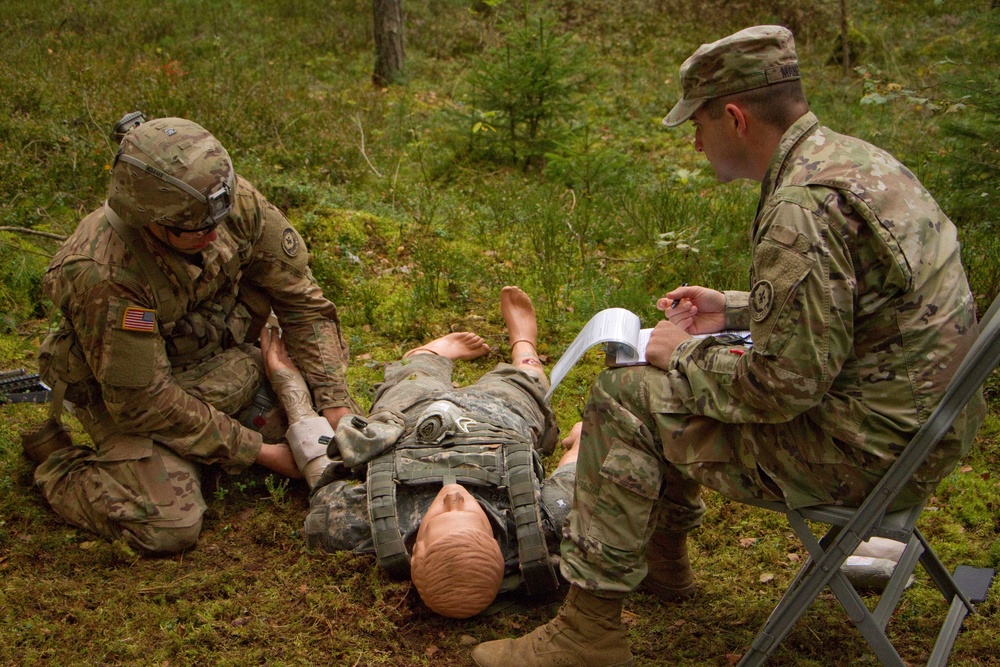 Infantrymen relieved, earned Expert Infantry Badge