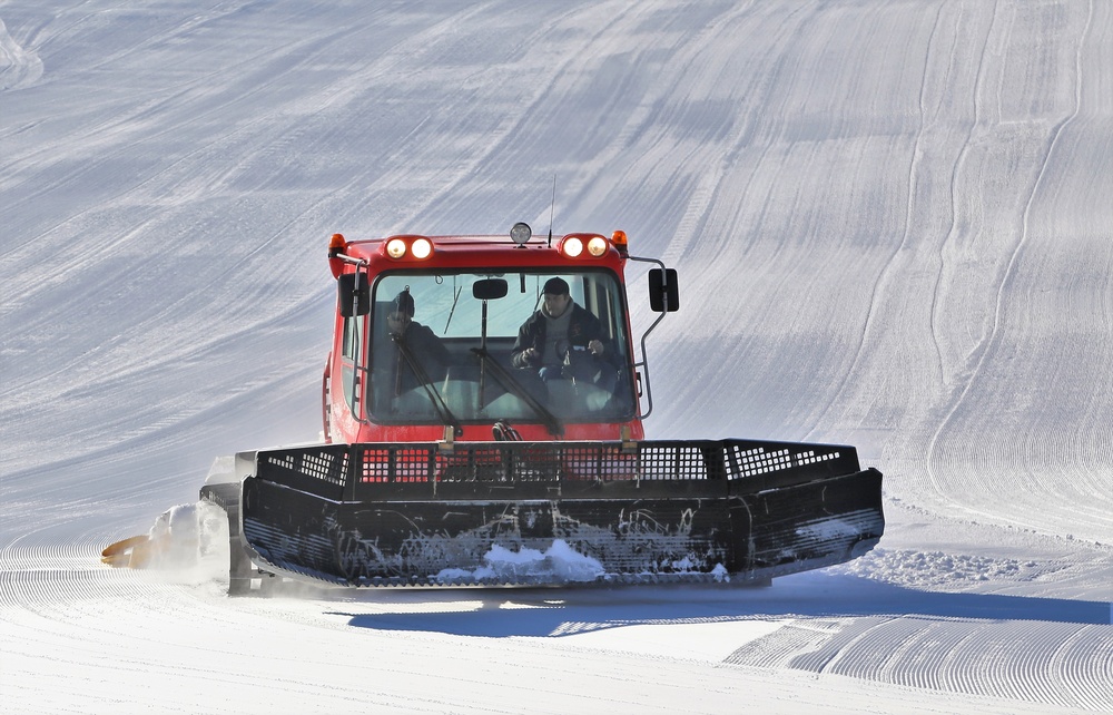 January 2018 operations at Fort McCoy's Whitetail Ridge Ski Area