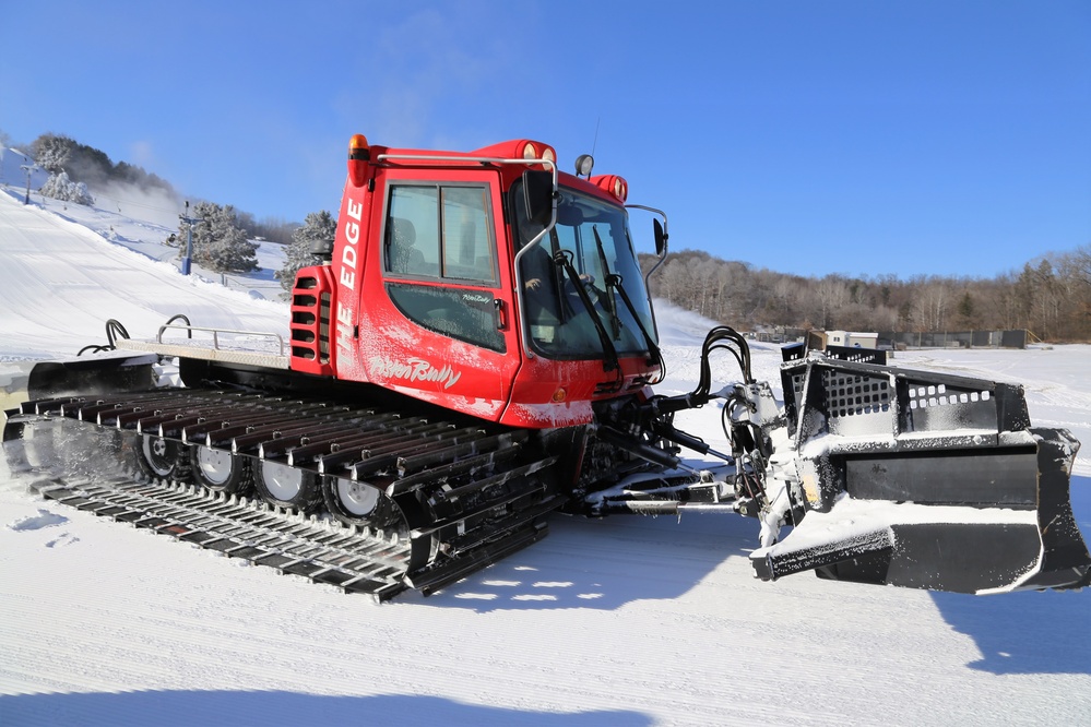 January 2018 operations at Fort McCoy's Whitetail Ridge Ski Area